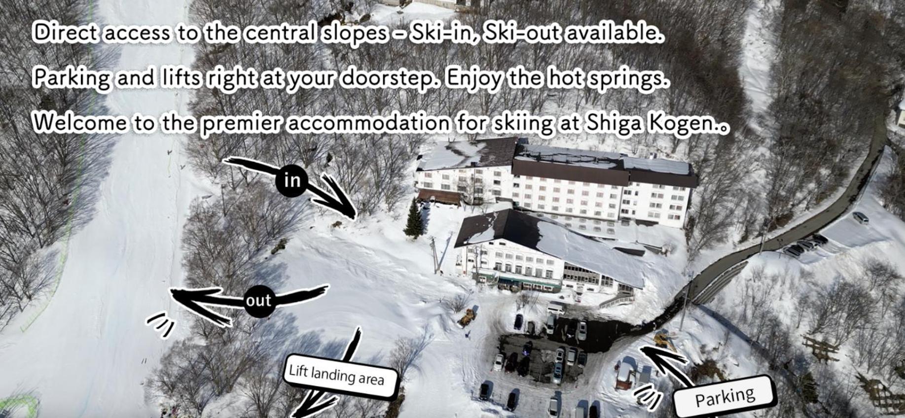 Shiga Swiss Inn Shiga Kogen Εξωτερικό φωτογραφία